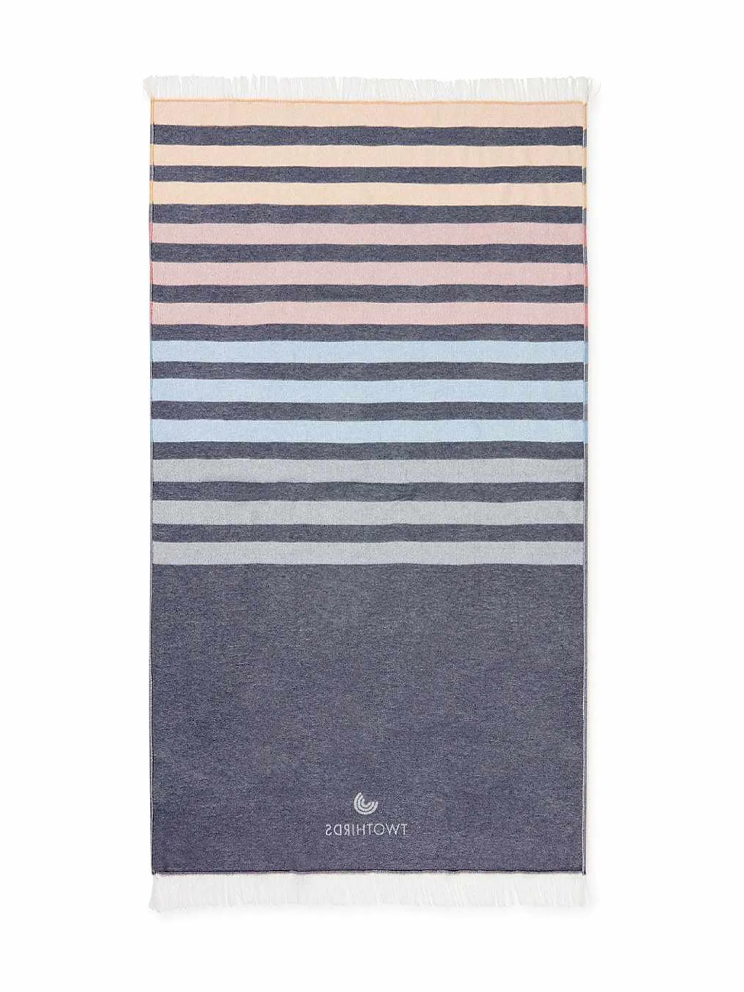 TWOTHIRDS Couleur Du Bloc De Serviettes De Voyage Rayures Best Sale