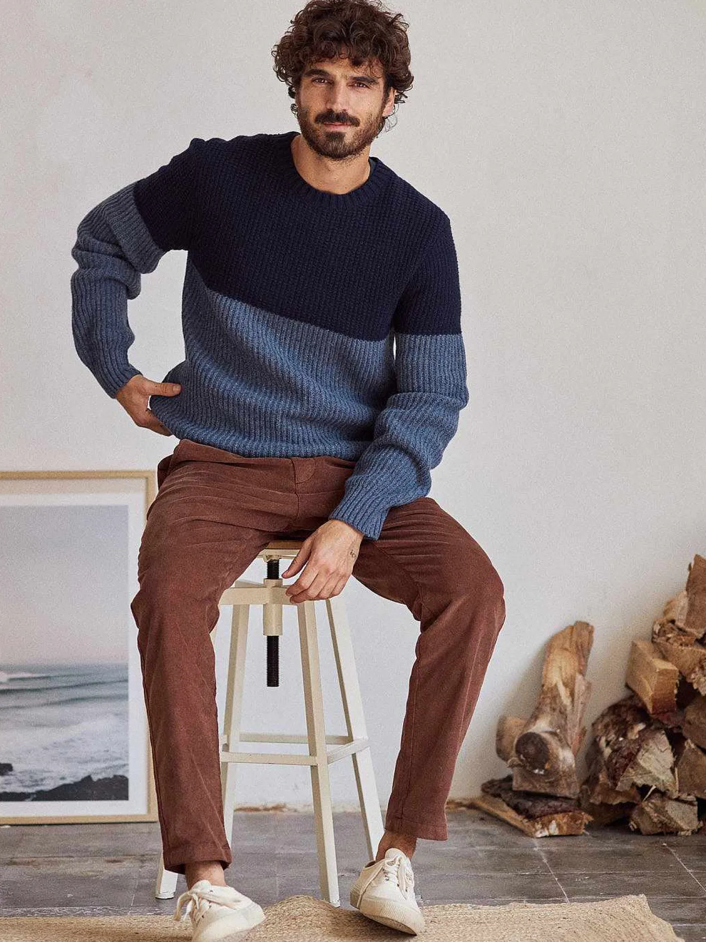 TWOTHIRDS Tudela S. Couleur Du Bloc Bleu Online